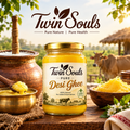 Twin Souls Desi Ghee | Traditional Indian Clarified Butter | Pure & Rich Ghee